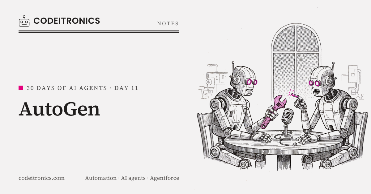 AutoGen | 30 Days of AI Agents, Day 11