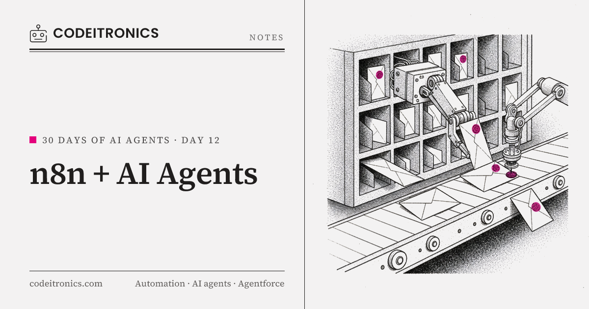 n8n + AI Agents | 30 Days of AI Agents, Day 12