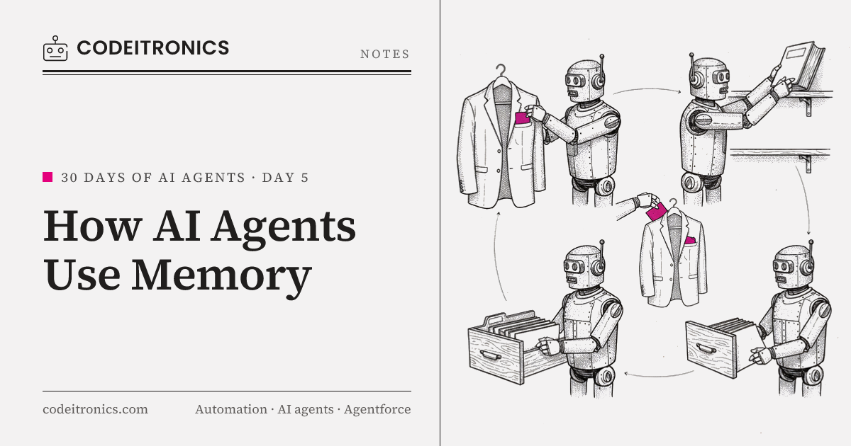 How AI Agents Use Memory | 30 Days of AI Agents, Day 5