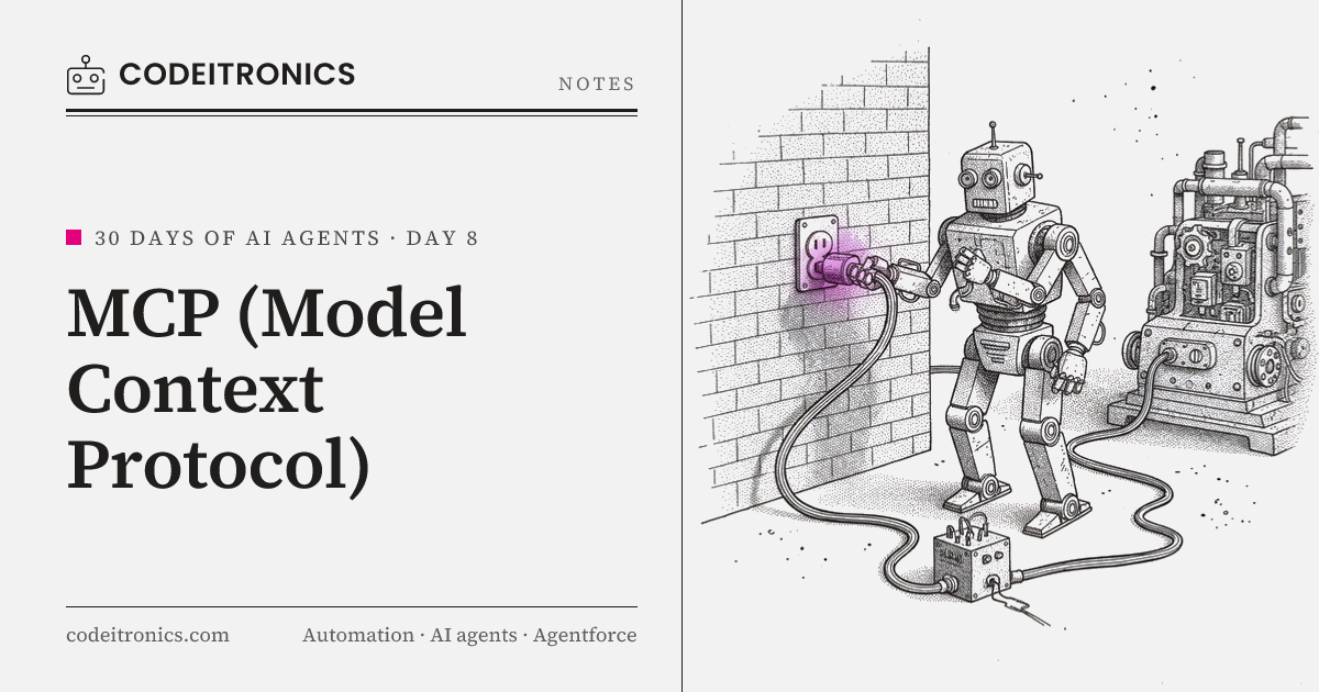 MCP (Model Context Protocol) | 30 Days of AI Agents, Day 8