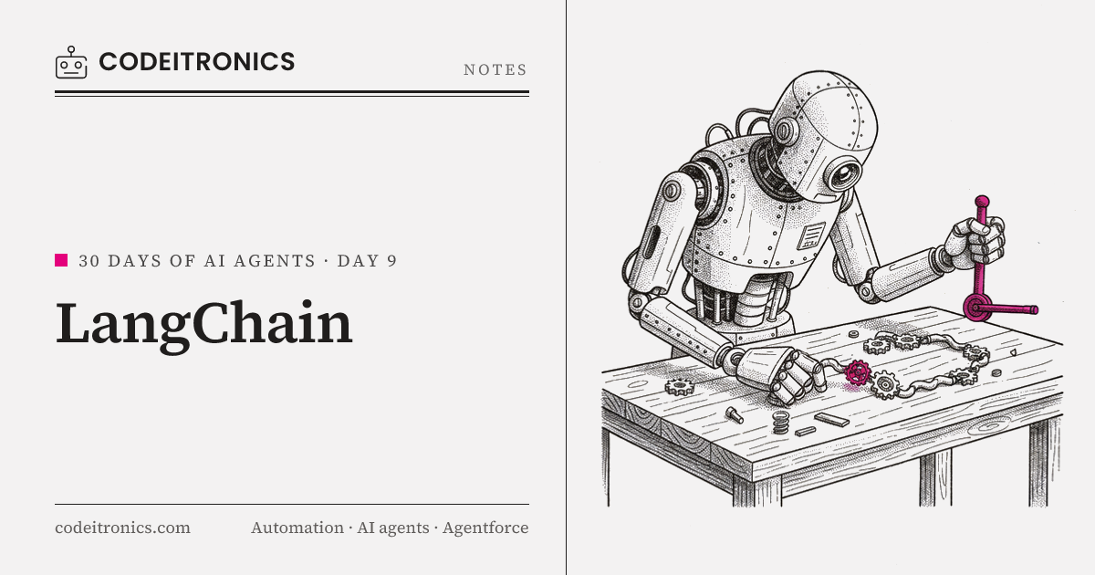 LangChain | 30 Days of AI Agents, Day 9